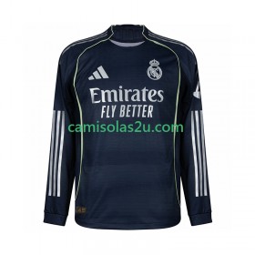 Camisolas de futebol Real Madrid Equipamento Alternativa 2025/26 Manga Comprida